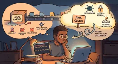 Data-pijplijn: naar AWS geïmplementeerd, lokaal viel alles weg