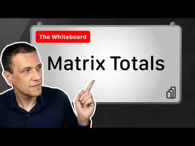 Matrix Totals: Whiteboard editie 13