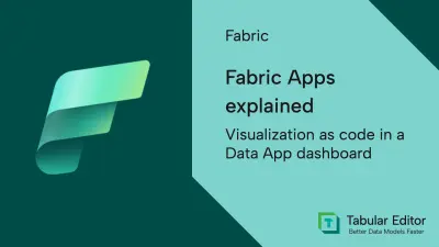 Fabric Apps: visualisatie als code in datadashboard