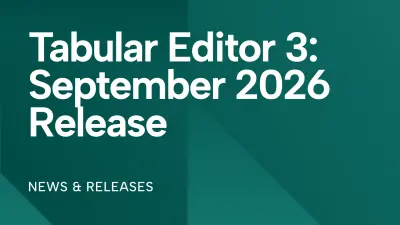 Tabular Editor 3: release september 2026 aangekondigd