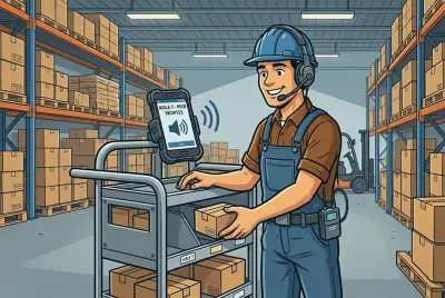 ElevenLabs Voice AI vervangt schermen in magazijnen en productie
