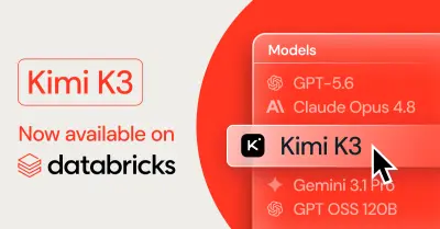 Moonshot AI: Kimi K3 nu beschikbaar op Databricks via Unity AI Gateway