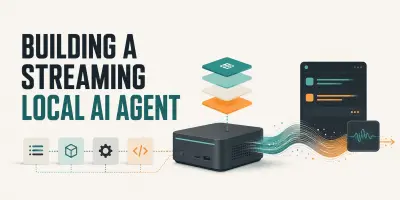 Streaming lokale AI-agent bouwen